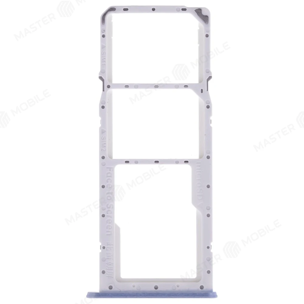 Держатель сим-карты для OPPO A17 (CPH2477) (голубой) фото №1