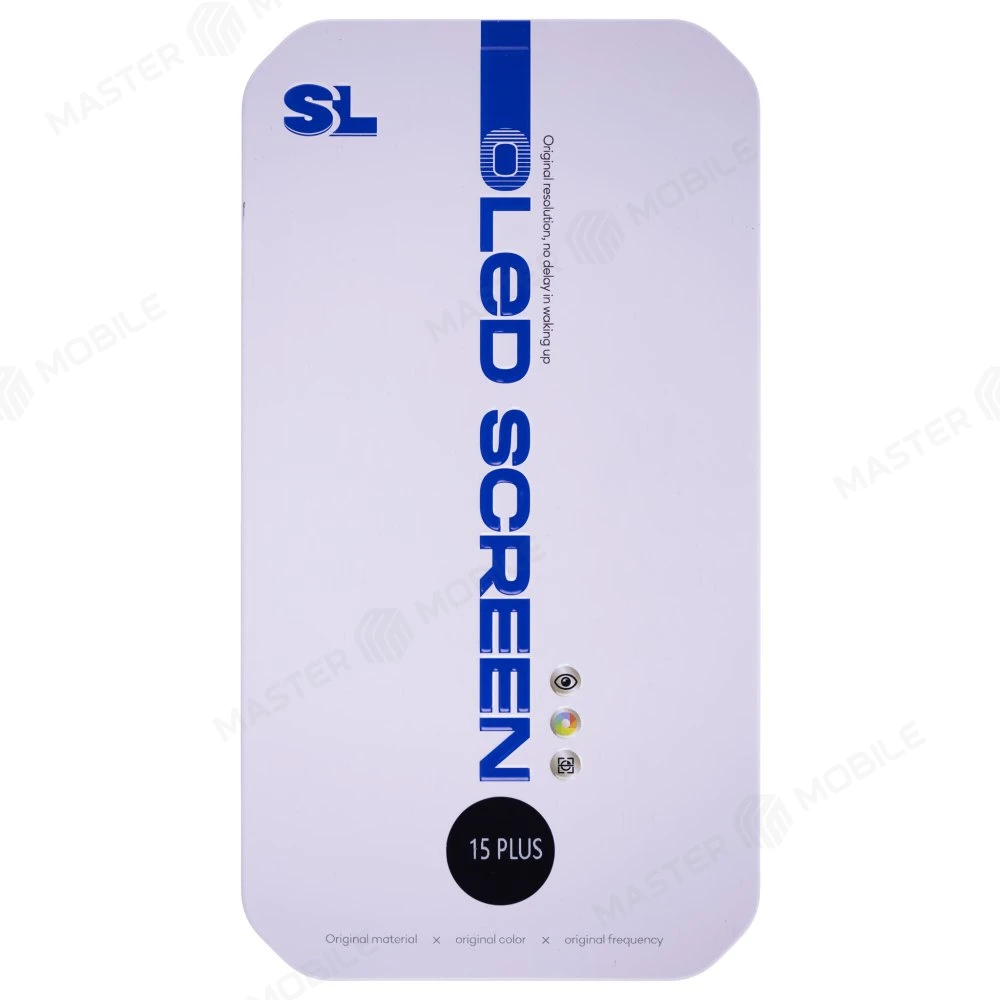 Дисплей для Apple iPhone 15 Plus + тачскрин (черный) (SL) (Soft Oled) (площадка под IC) фото №5