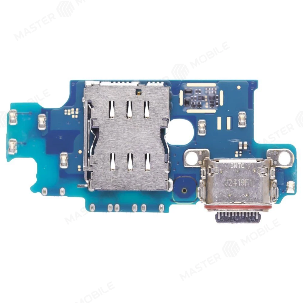 Нижняя плата для Samsung S936 Galaxy S25+ с комп. + разъем зарядки + микрофон + разъем SIM фото №2