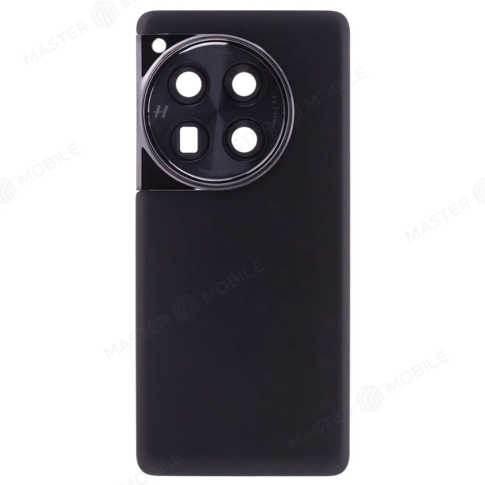 Задняя крышка для OnePlus 12 (PJD110) (черный) (в сборе со стеклом камеры) фото №1