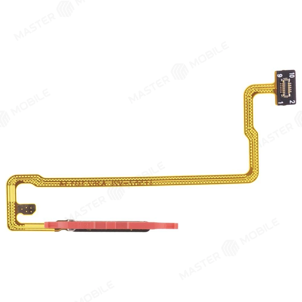 Шлейф для Huawei Honor X7c (ALT-LX1) с комп. + сканер отпечатка пальца (зеленый)  фото №2