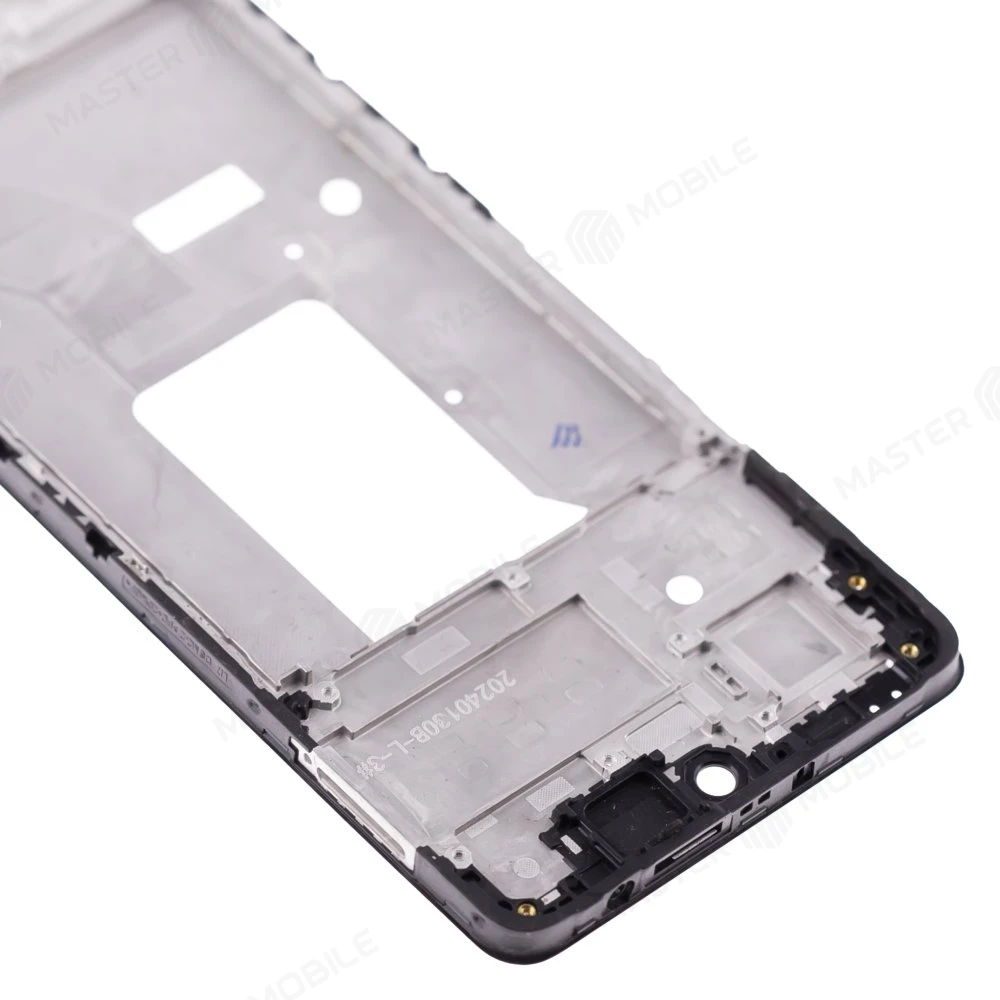 Рамка дисплея для Tecno Pova 6 4G (LI7) (черный)  фото №3