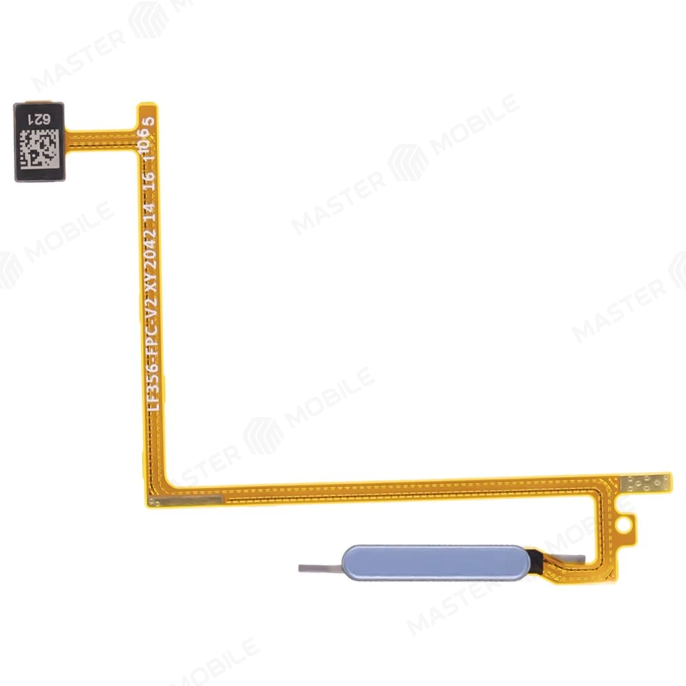 Шлейф для Vivo Y31 (V2036) с комп. + сканер отпечатка пальца (голубой)  фото №1