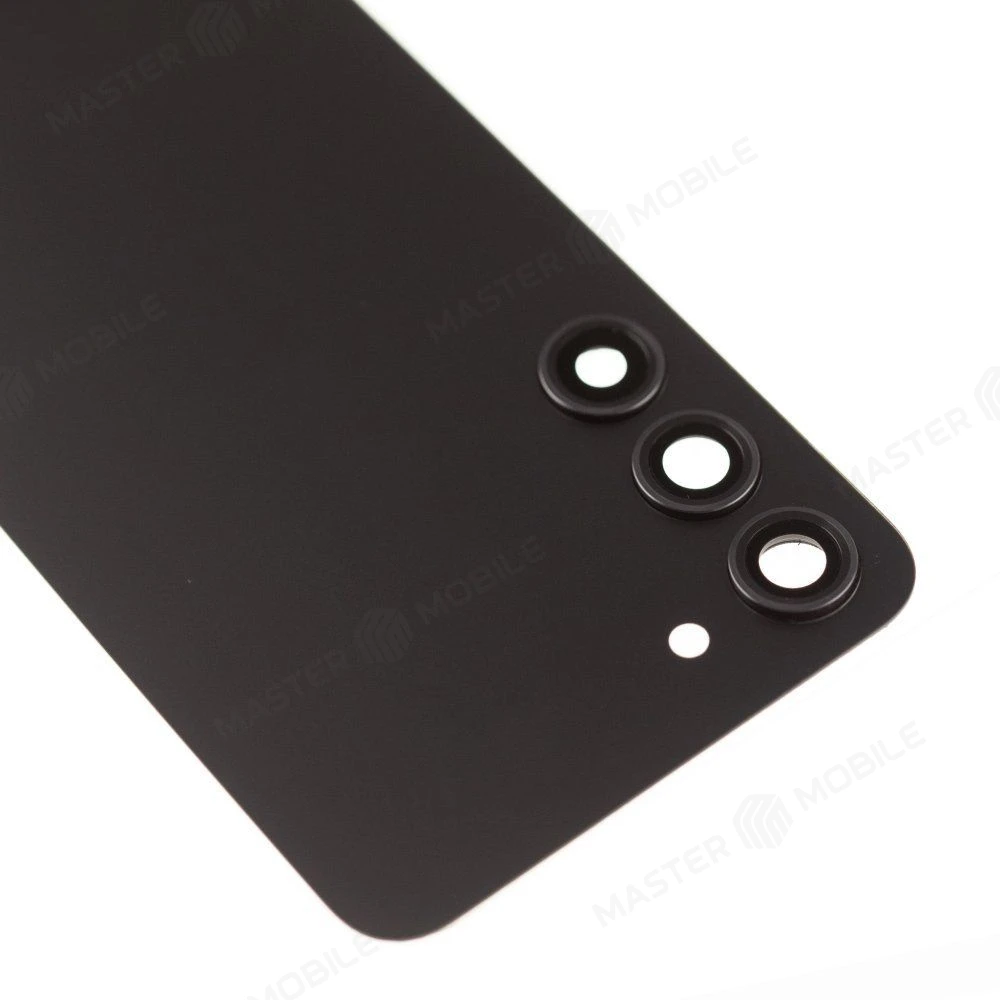 Задняя крышка для Samsung S916 Galaxy S23+ (черный) (в сборе со стеклом камеры) (ORIG100) фото №3