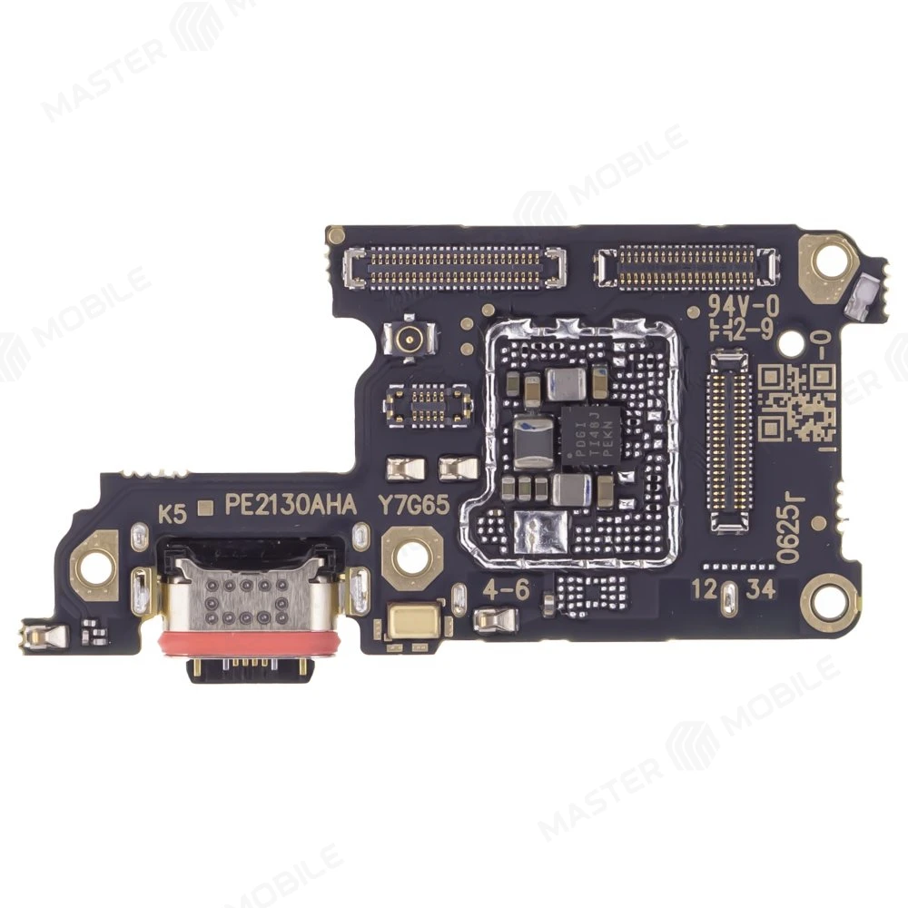 Нижняя плата для Vivo V23e (V2116) с комп. + разъем зарядки + микрофон + разъем SIM фото №1