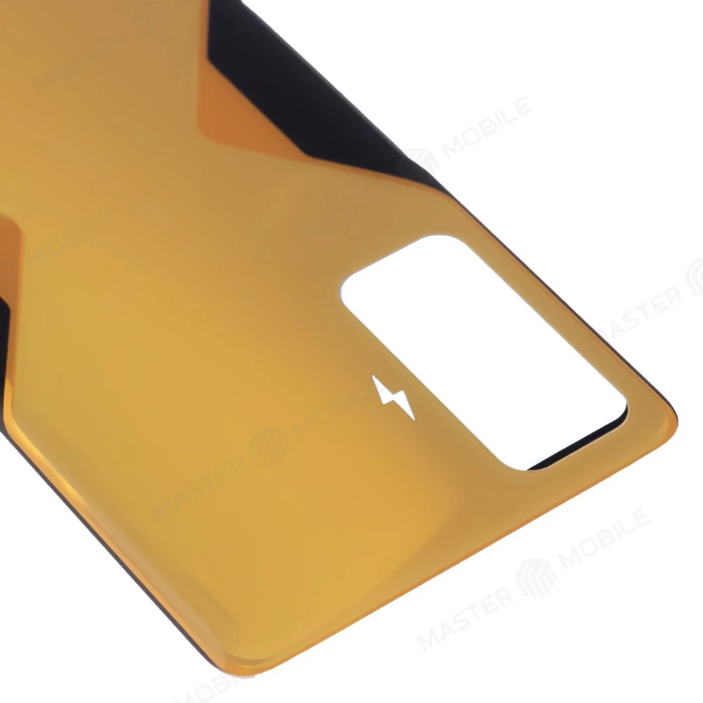 Задняя крышка для Xiaomi Poco F4 GT (21121210G) (желтый) фото №3