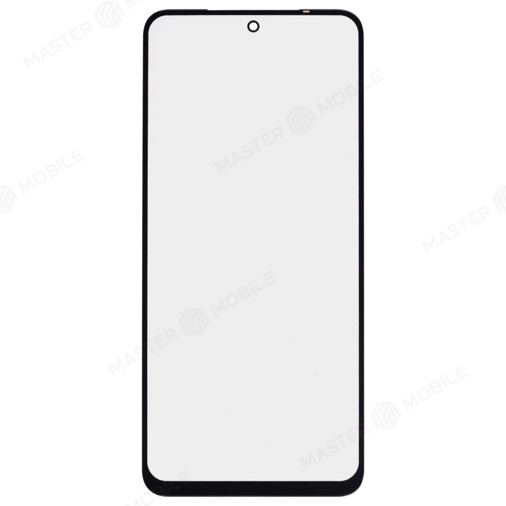 Стекло модуля для Xiaomi Redmi Note 10 4G (M2101K7AG) / Redmi Note 10S (M2101K7BG) / Redmi Note 11 NFC (MZB0AXBRU) и др. + OCA (черный)  фото №1