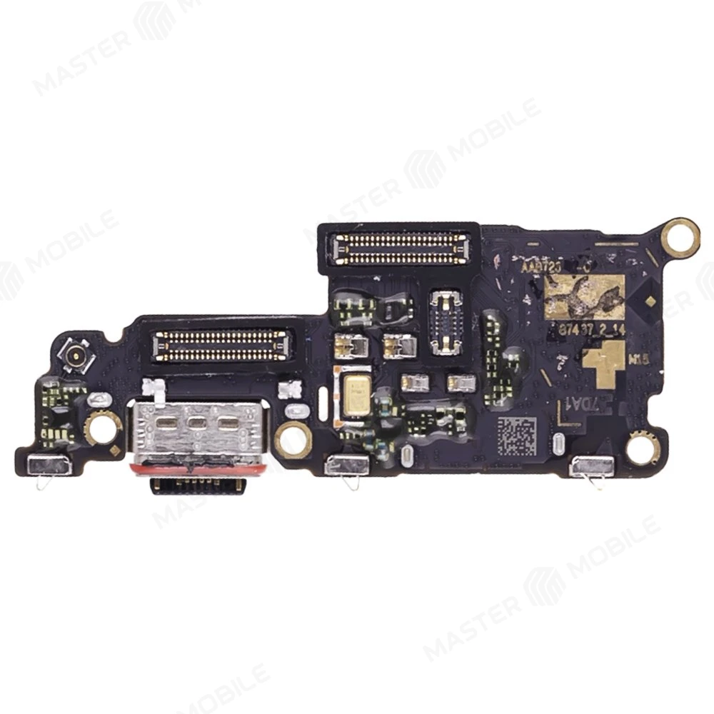 Нижняя плата для Realme 12 Pro (RMX3842) / 12 Pro+ (RMX3840) с комп. + разъем зарядки + микрофон + разъем SIM (ORIG100)  фото №1