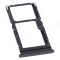 Держатель сим-карты для Xiaomi Redmi 12 4G (23053RN02Y) (черный) фото №3