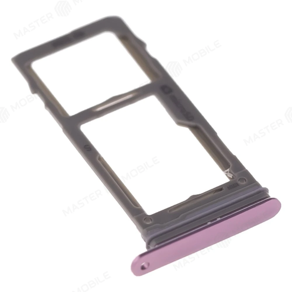 Держатель сим-карты для Samsung G960 Galaxy S9 / G965 Galaxy S9+ (фиолетовый) фото №3