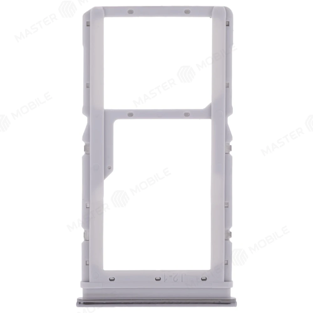 Держатель сим-карты для Xiaomi Redmi Note 8 Pro (M1906G7G) (серебристый)  фото №2