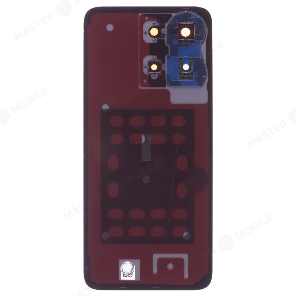 Задняя крышка для Huawei Honor X6a (WDY-LX1) (черный) (в сборе со стеклом камеры) фото №2