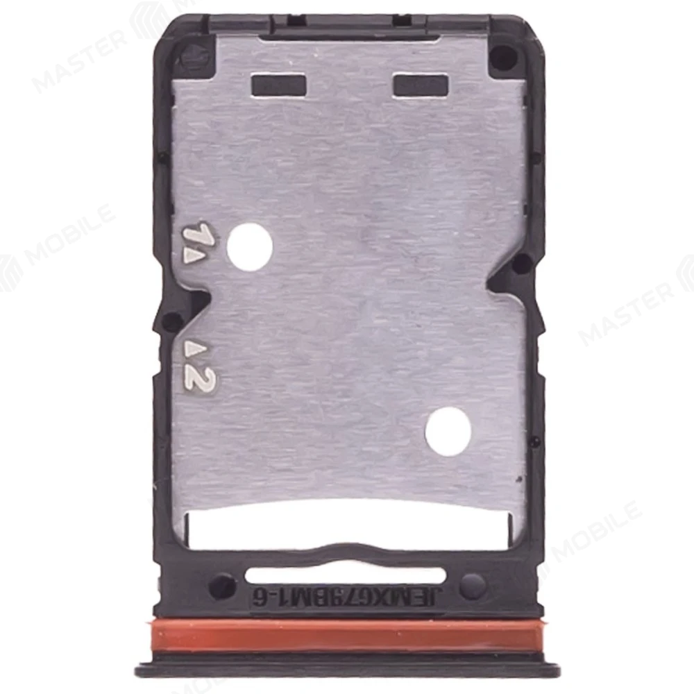 Держатель сим-карты для Infinix Note 30 Pro (X678B) (черный) фото №1