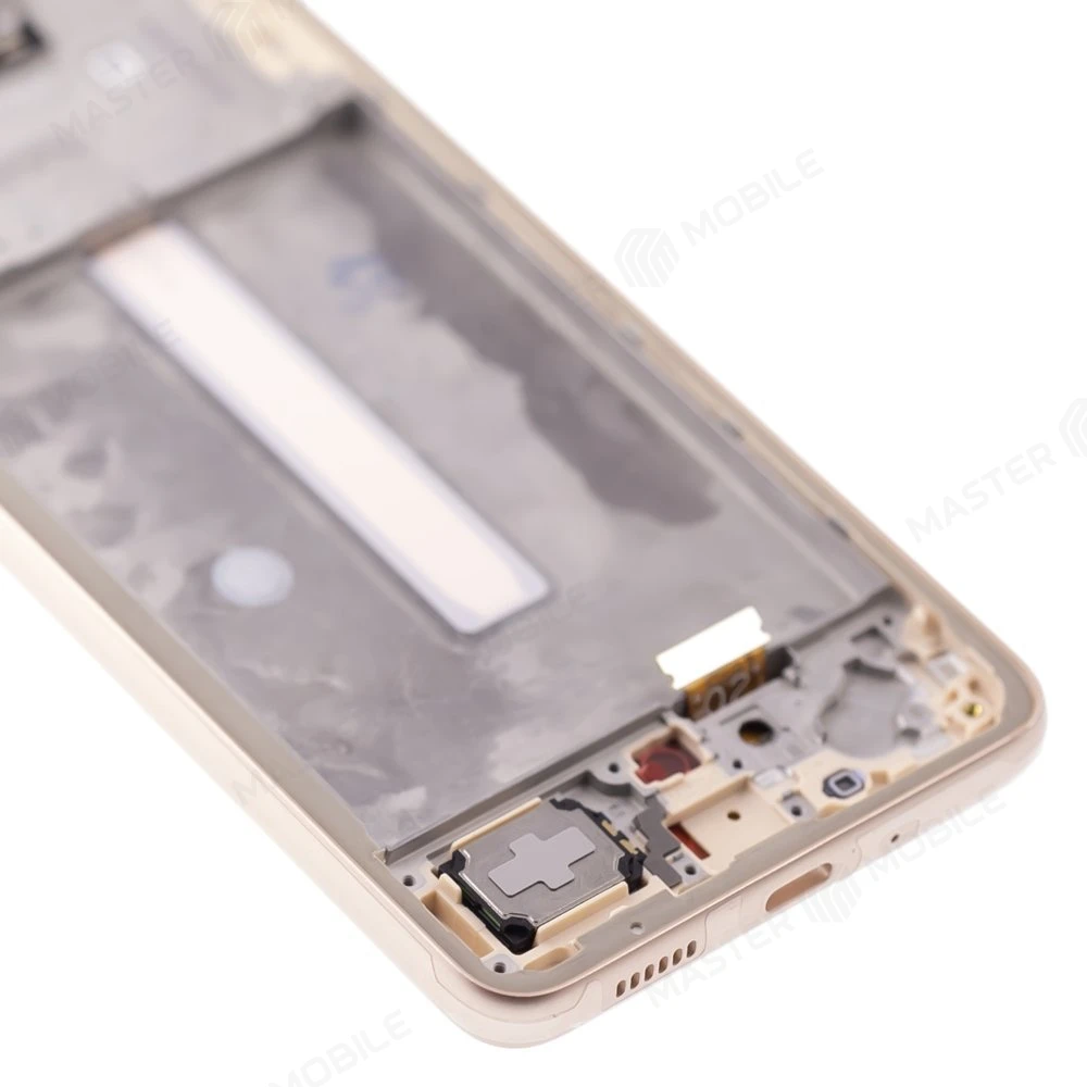 Дисплей для Samsung A336 Galaxy A33 5G + тачскрин (золотистый) (в рамке) (ORIG100) (SP) фото №4