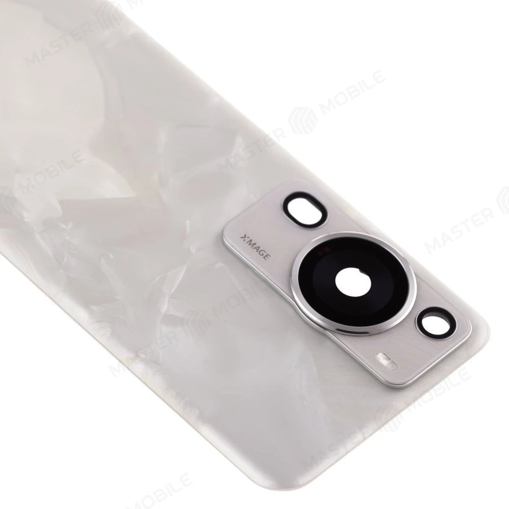 Задняя крышка для Huawei P60 Pro (MNA-LX9) (белый) (в сборе со стеклом камеры) (ORIG100)  фото №3