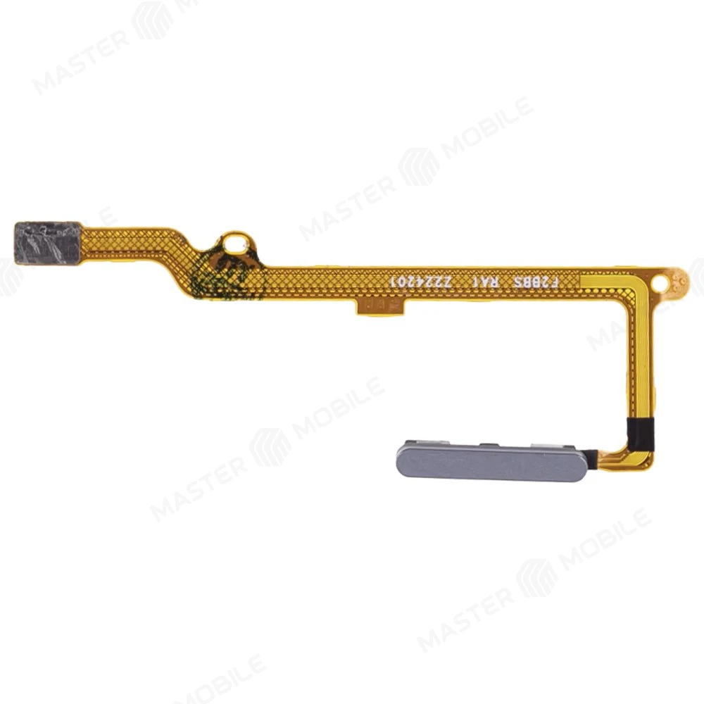 Шлейф для Huawei Honor 90 Lite (CRT-NX1) с комп. + сканер отпечатка пальца (серебристый) фото №1