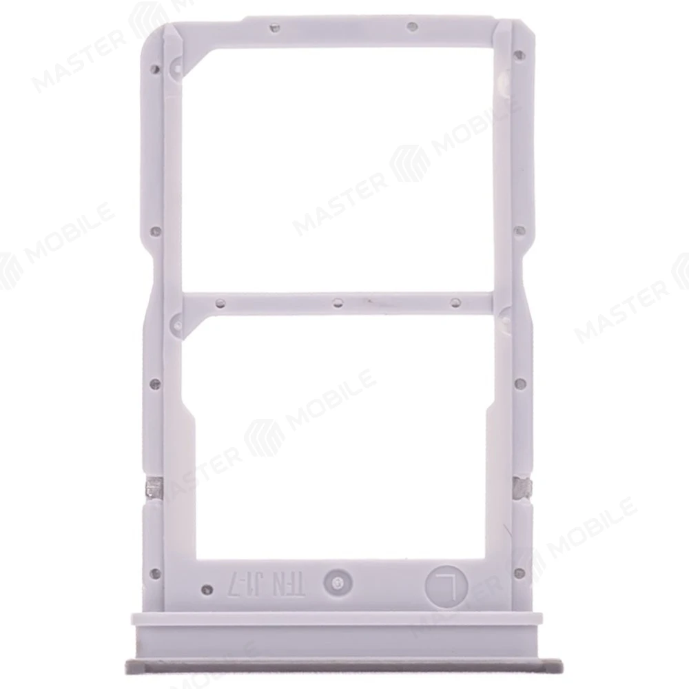 Держатель сим-карты для Huawei Honor X8 (TFY-LX1) (серебристый) фото №2