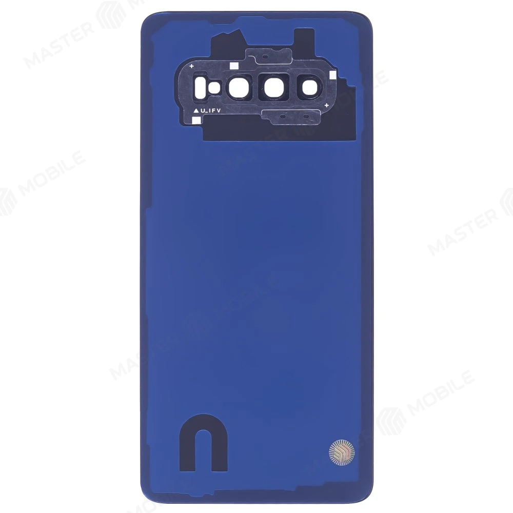 Задняя крышка для Samsung G975 Galaxy S10+ (зеленый) (в сборе со стеклом камеры) фото №2