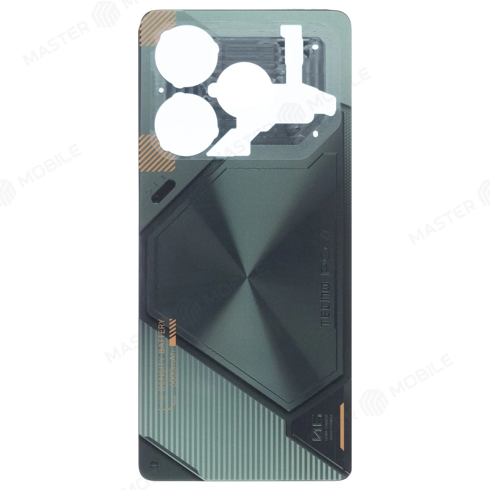 Задняя крышка для Tecno Pova 6 4G (LI7) (зеленый)  фото №1