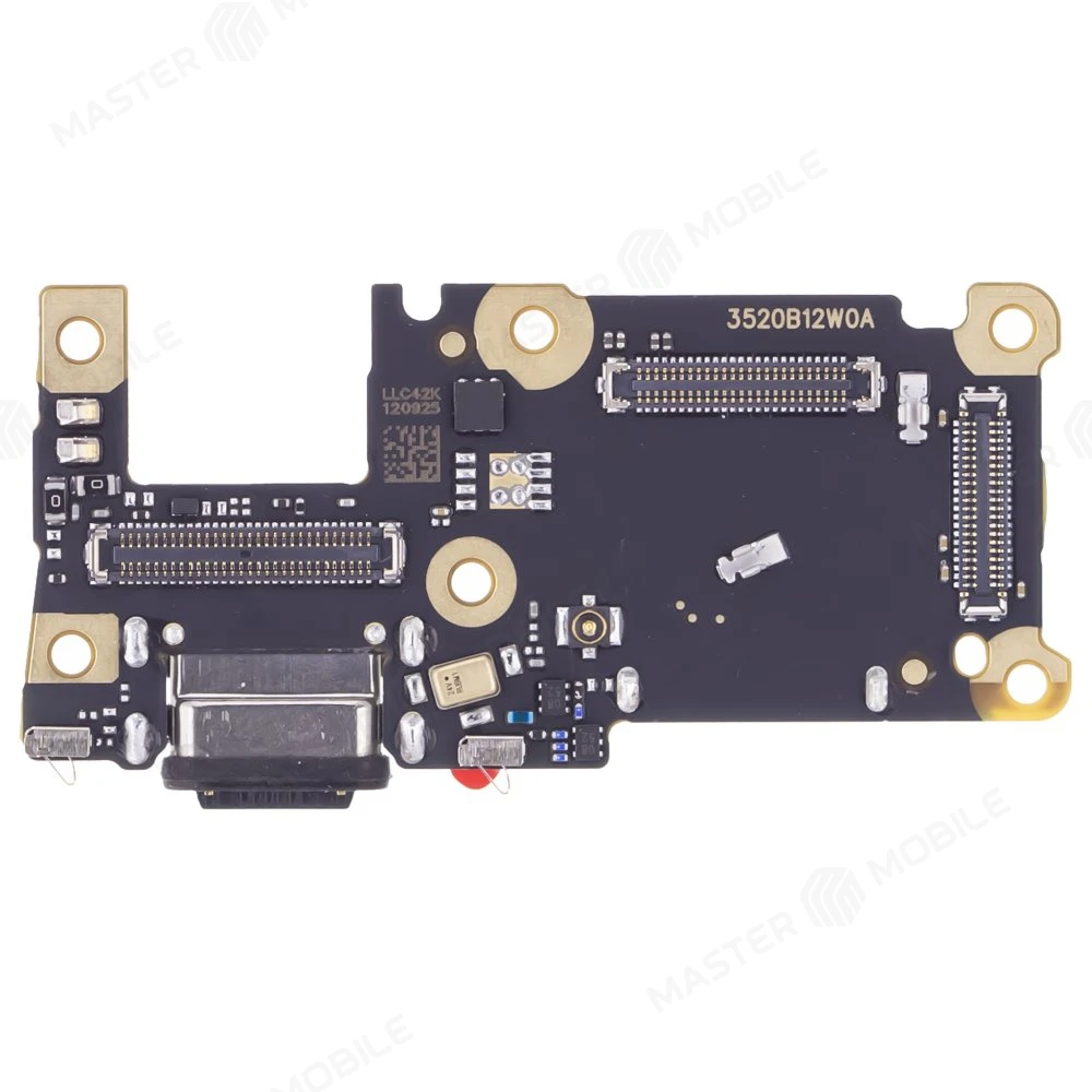 Нижняя плата для Xiaomi 11T (21081111RG) / 11T Pro (2107113SG) комп. + разъем зарядки + микрофон + разъем SIM (ORIG100) фото №1