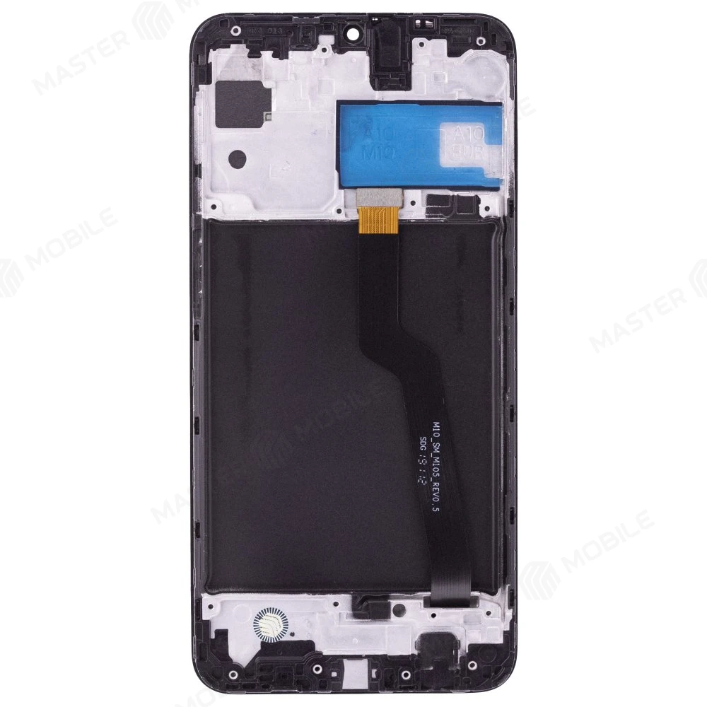 Дисплей для Samsung A105 Galaxy A10 / M105 Galaxy M10 + тачскрин (черный) (в рамке) (Medium) фото №2