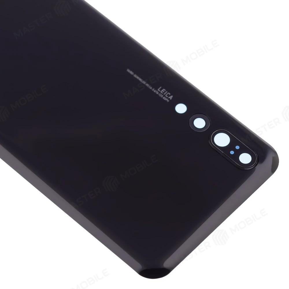 Задняя крышка для Huawei P20 Pro (CLT-L29) (черный) (в сборе со стеклом камеры) фото №3