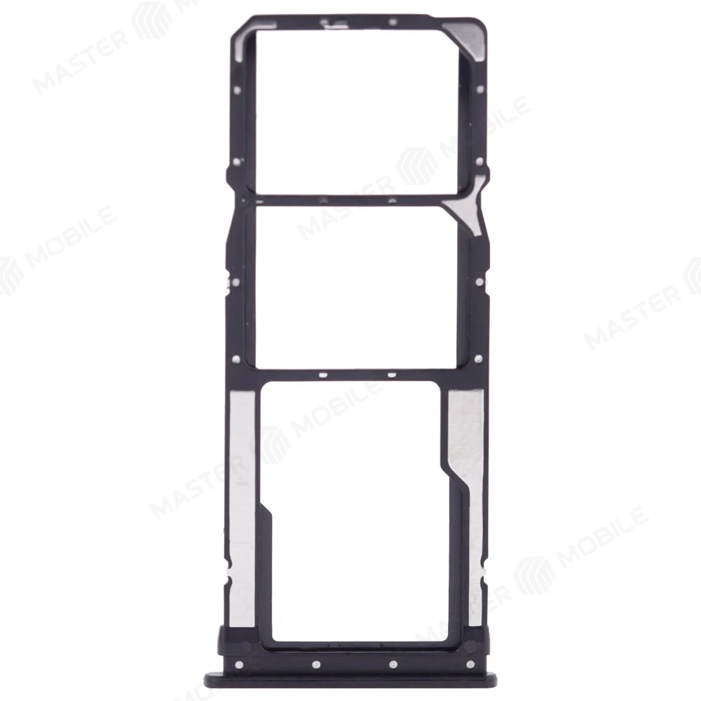 Держатель сим-карты для Xiaomi Redmi 7 (M1810F6LG) (черный)  фото №1