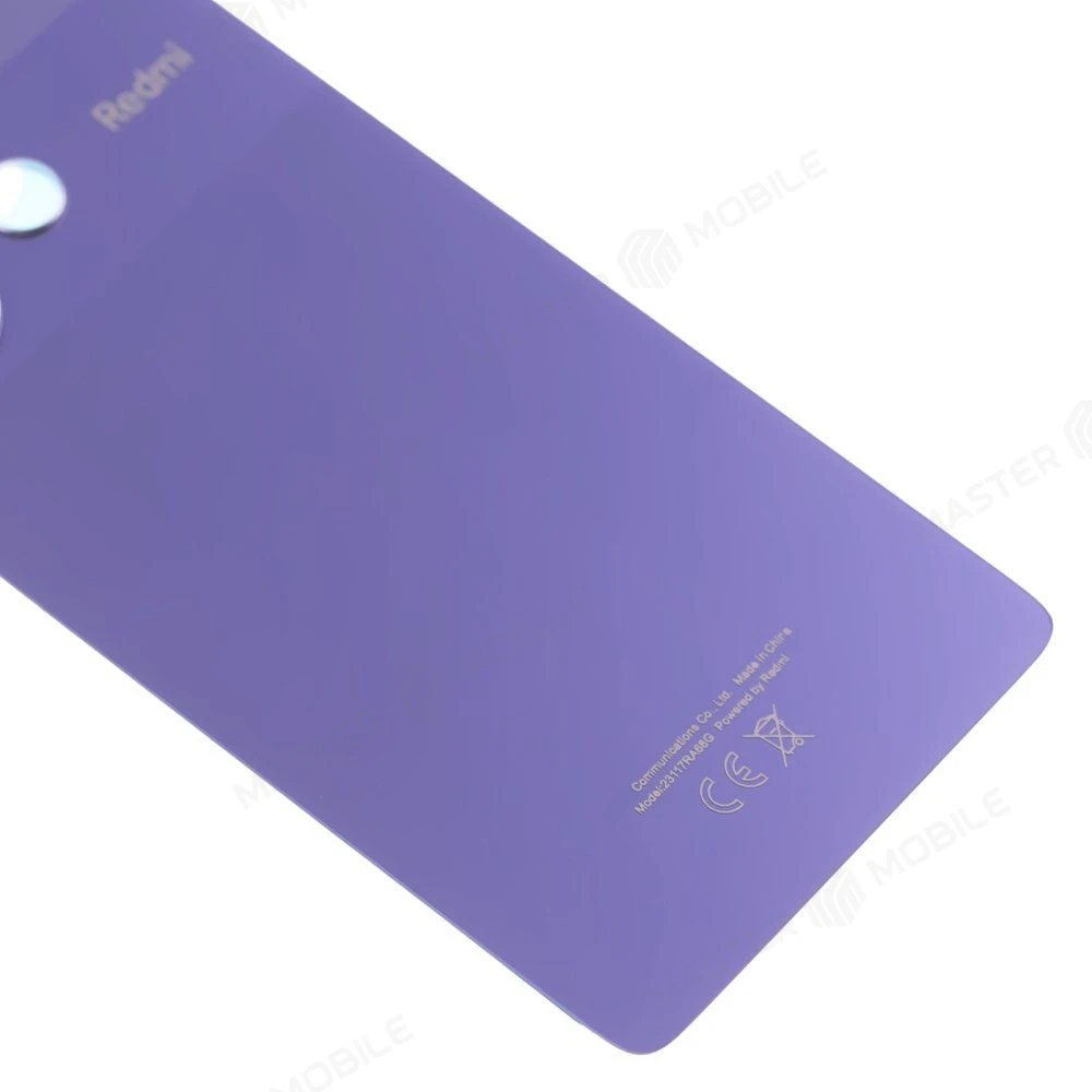 Задняя крышка для Xiaomi Redmi Note 13 Pro 4G (23117RA68G) (фиолетовый) (в сборе со стеклом камеры) фото №4