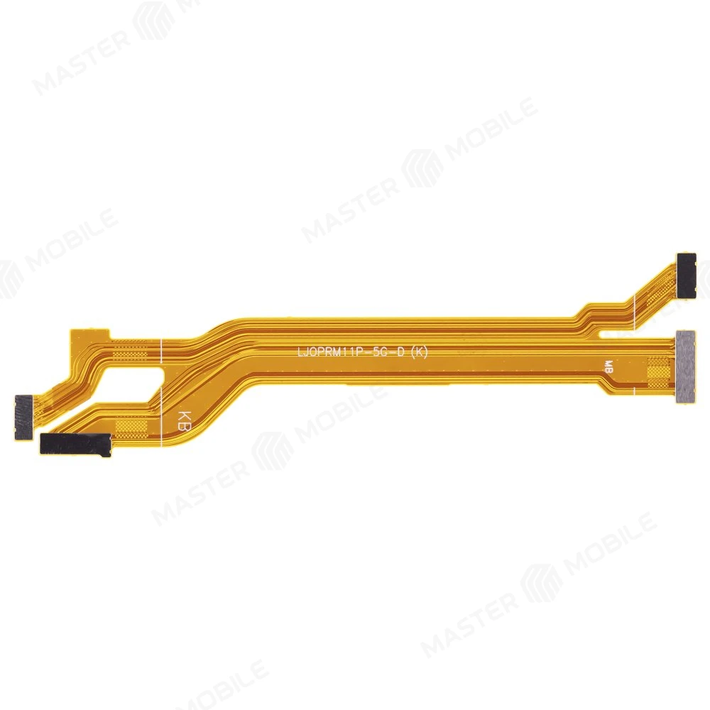 Шлейф для Realme 11 Pro 5G (RMX3771) / 11 Pro+ 5G (RMX3741) с комп. (межплатный) фото №1