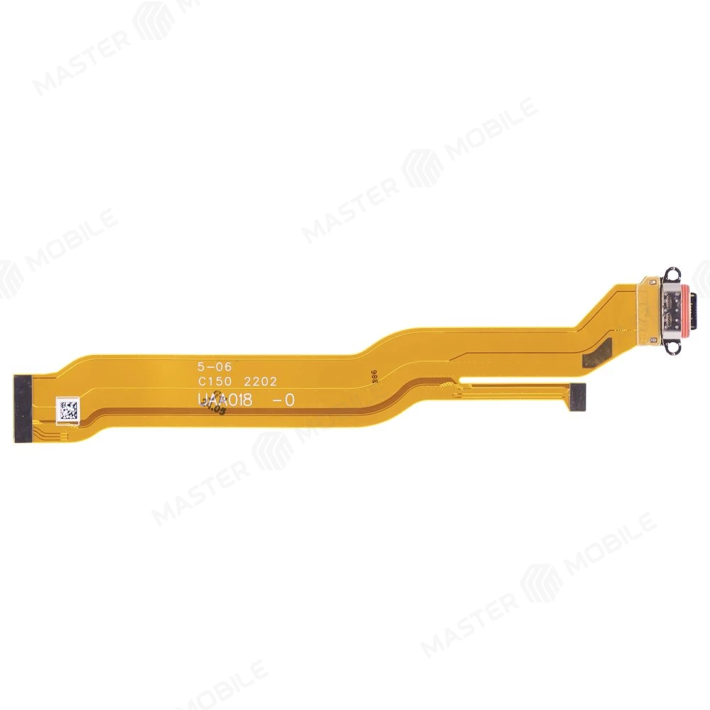 Шлейф для OPPO Reno 6 4G (CPH2235) с комп. + разъем зарядки  фото №1