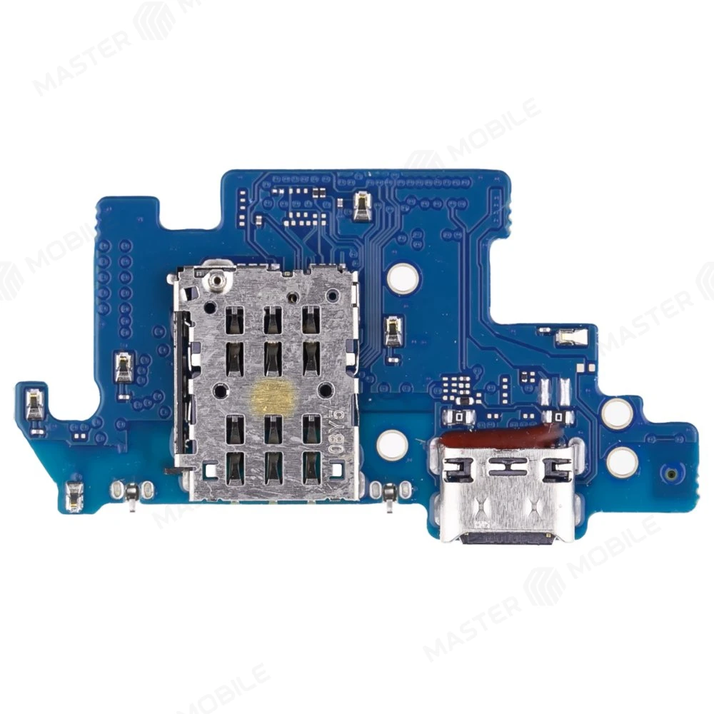 Нижняя плата для Samsung A805 Galaxy A80 / A905 Galaxy A90 с комп. + разъем зарядки + микрофон + разъем SIM фото №2