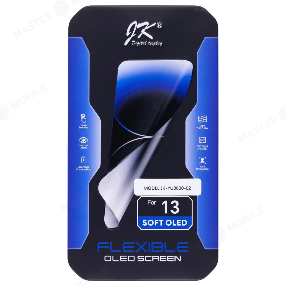 Дисплей для Apple iPhone 13 + тачскрин (черный) (JK) (Soft Oled) (площадка под IC) фото №5