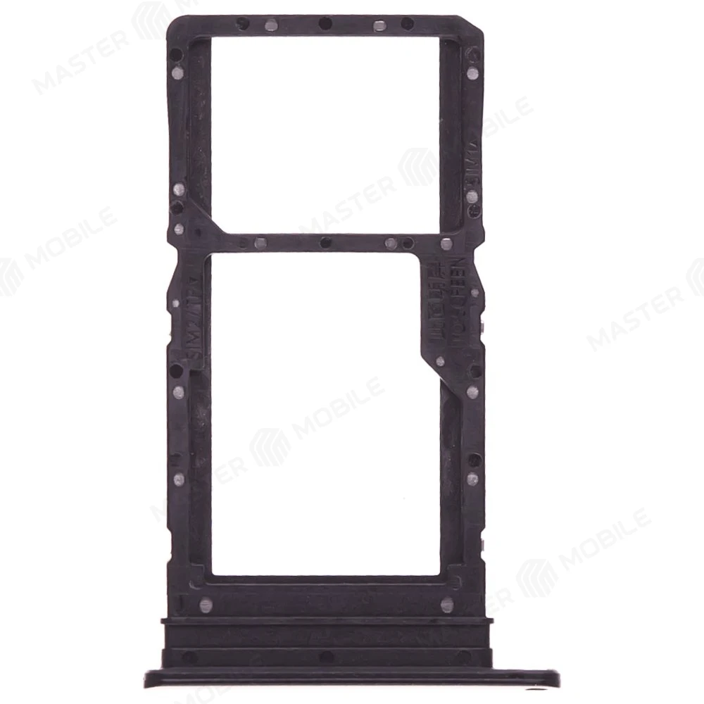 Держатель сим-карты для Huawei Honor X7 (CMA-LX1) (черный) фото №1