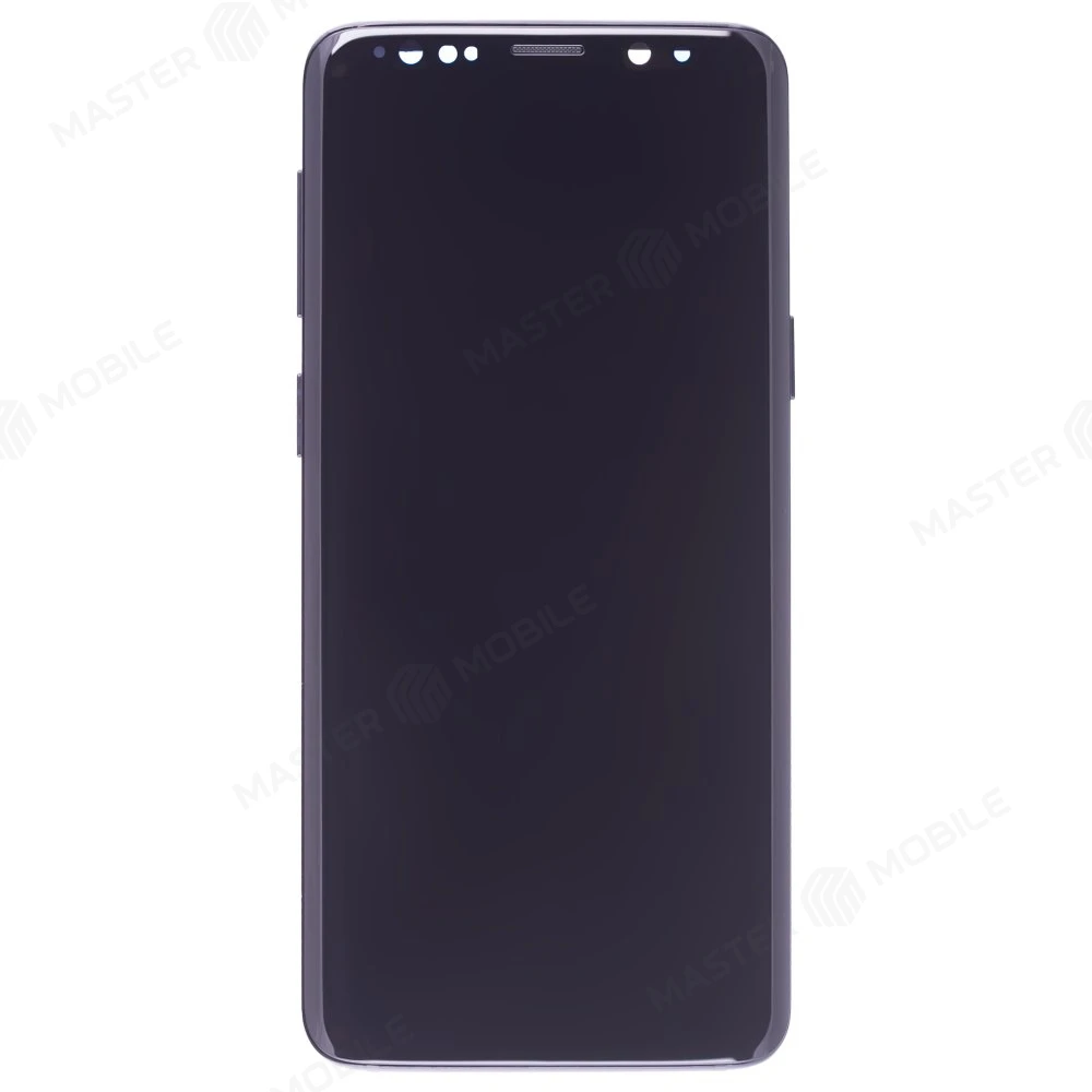 Дисплей для Samsung G960 Galaxy S9 + тачскрин (черный) (в рамке) (OLED) (Full Size) фото №1