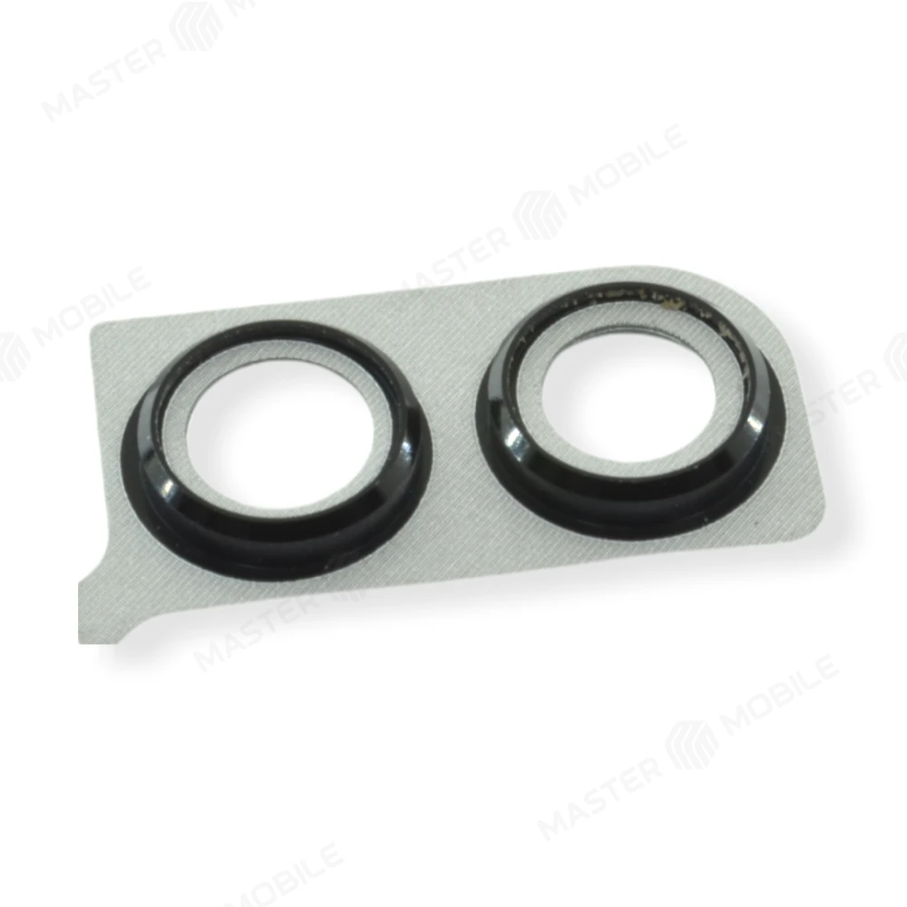 Стекло задней камеры для Huawei Honor 8X/8X Premium (JSN-L21) (черный) (в рамке) фото №1