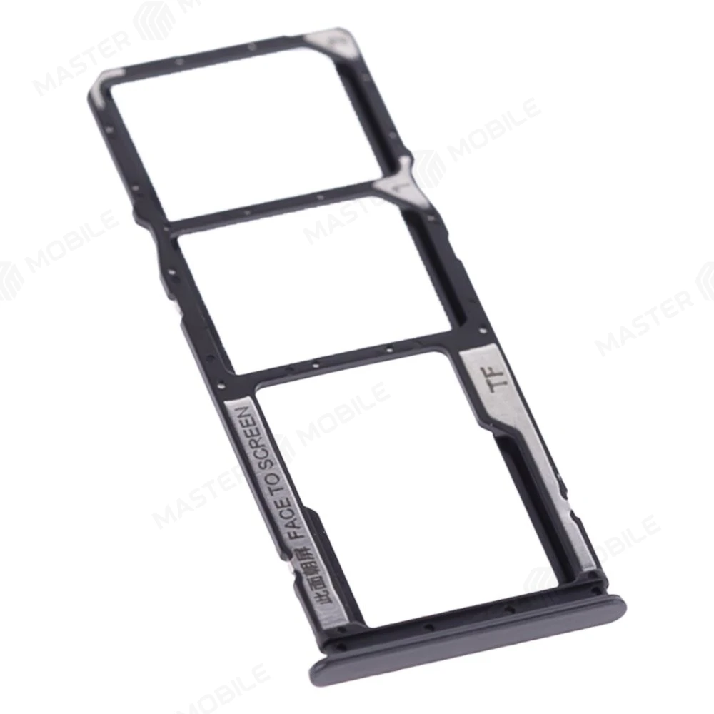 Держатель сим-карты для Xiaomi Poco M4 5G (22041219PG) (черный) фото №3