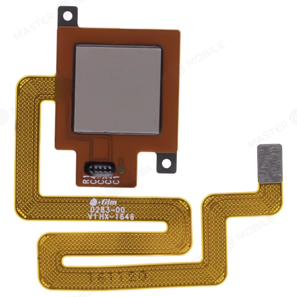 Шлейф для Xiaomi Redmi 4 с комп. + сканер отпечатка пальца (золотистый)  фото №1