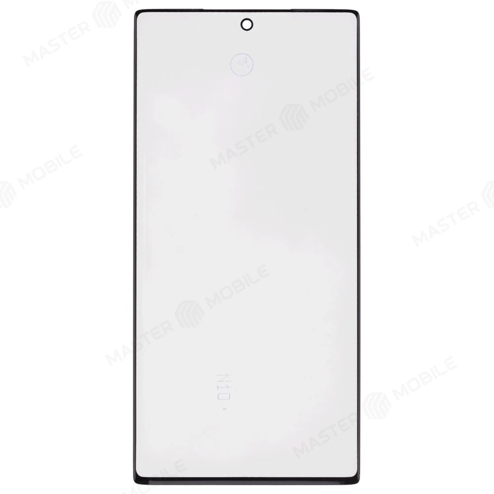 Стекло модуля для Samsung N970 Galaxy Note 10 + OCA (черный)  фото №1
