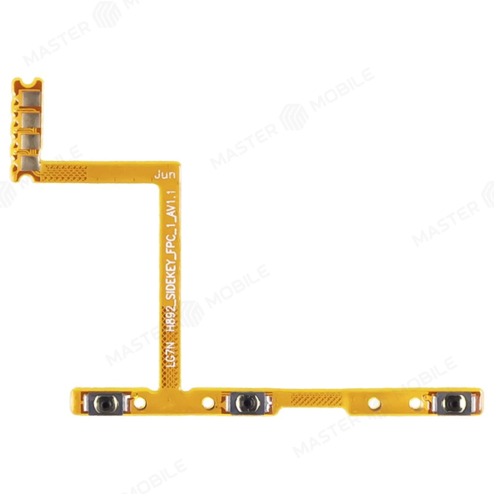 Шлейф для Tecno Pova 4 (LG7n) с комп. (на кнопку включения и кнопки громкости)  фото №1