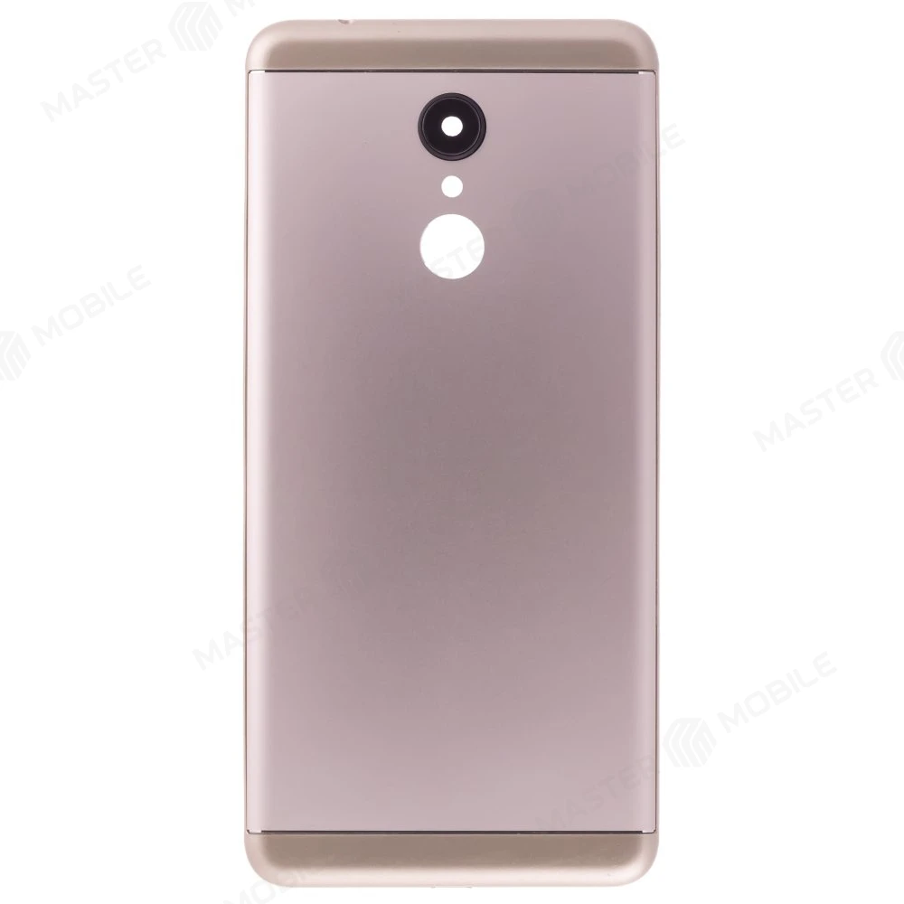Задняя крышка для Xiaomi Redmi 5 (MDG1) (золотистый) (в сборе со стеклом камеры) фото №1