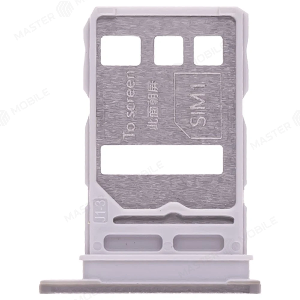 Держатель сим-карты для Huawei Honor 70 (FNE-NX9) (серебристый) фото №1