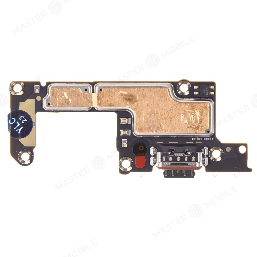 Нижняя плата для Xiaomi Poco F4 GT (21121210G) с комп. + разъем зарядки + микрофон (ORIG100) фото №2