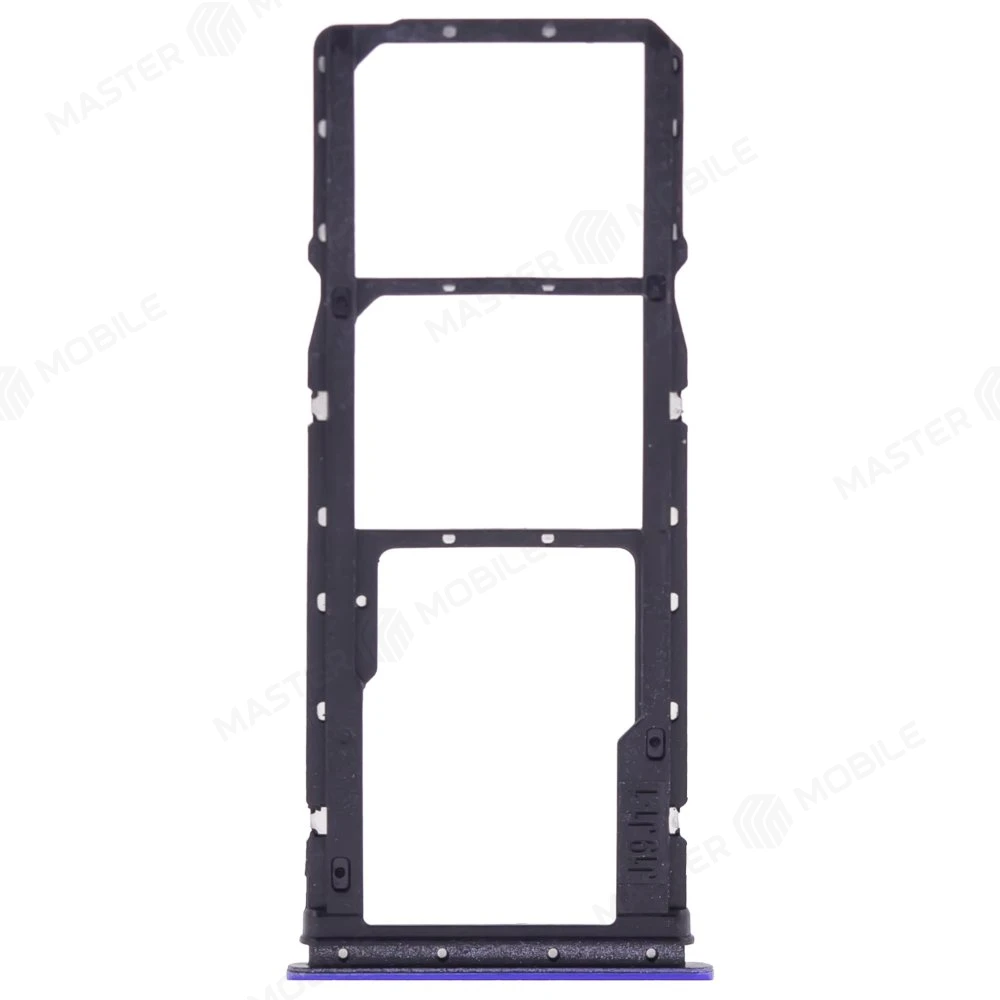 Держатель сим-карты для Xiaomi Redmi 9 (M2004J19G) (фиолетовый)  фото №2