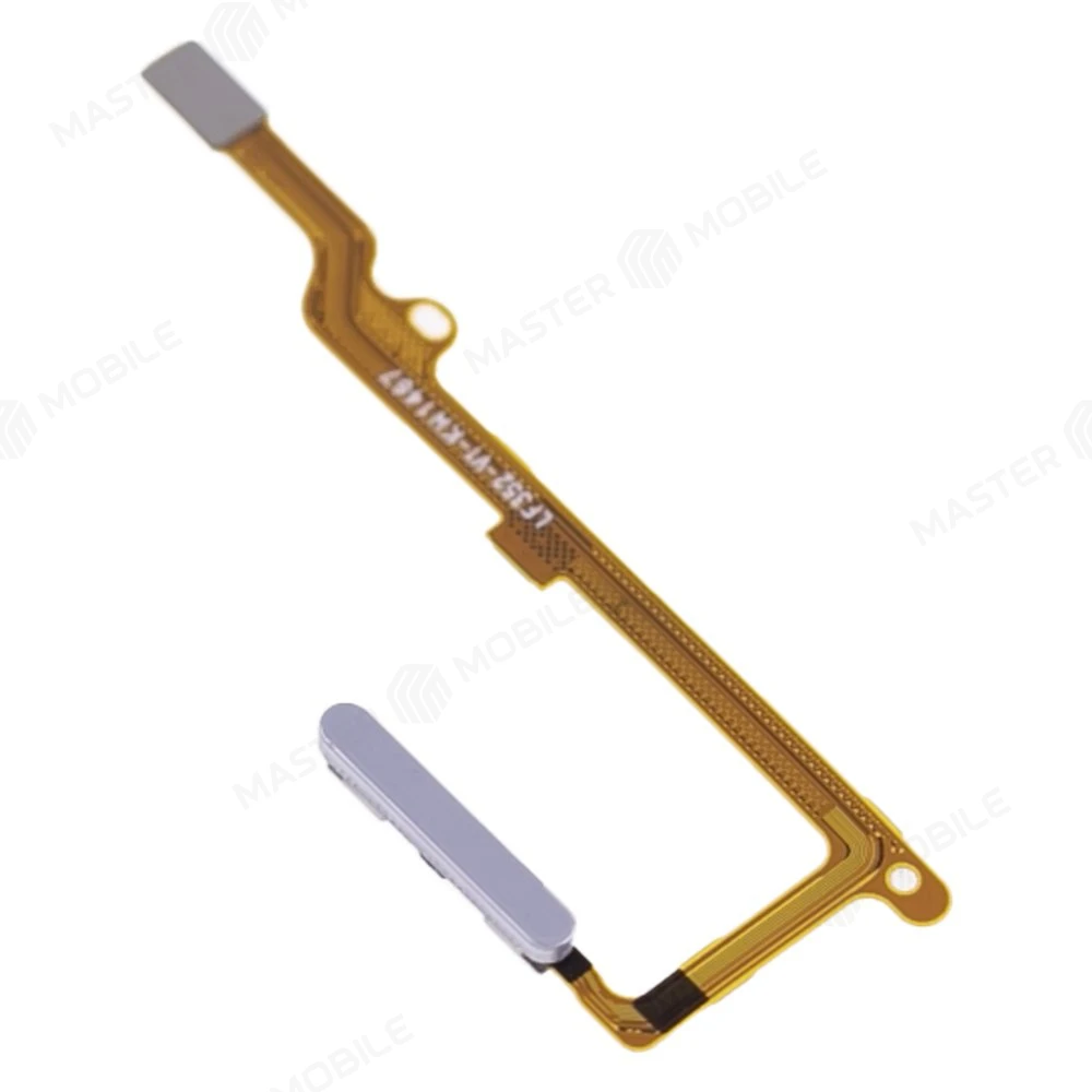 Шлейф для Huawei Nova 9 SE (JLN-LX1) / Nova Y90 (CTR-LX1) с комп. + сканер отпечатка пальца (серебристый)  фото №3