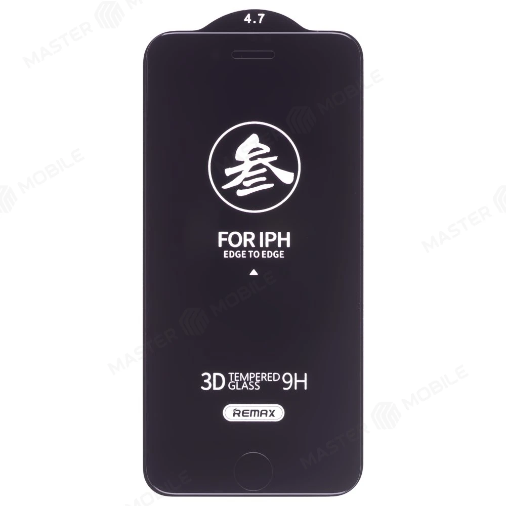 Защитное стекло Remax Medicine Glass GL-27 для Apple iPhone 7 / iPhone 8 / iPhone SE 2020 (черный) фото №3