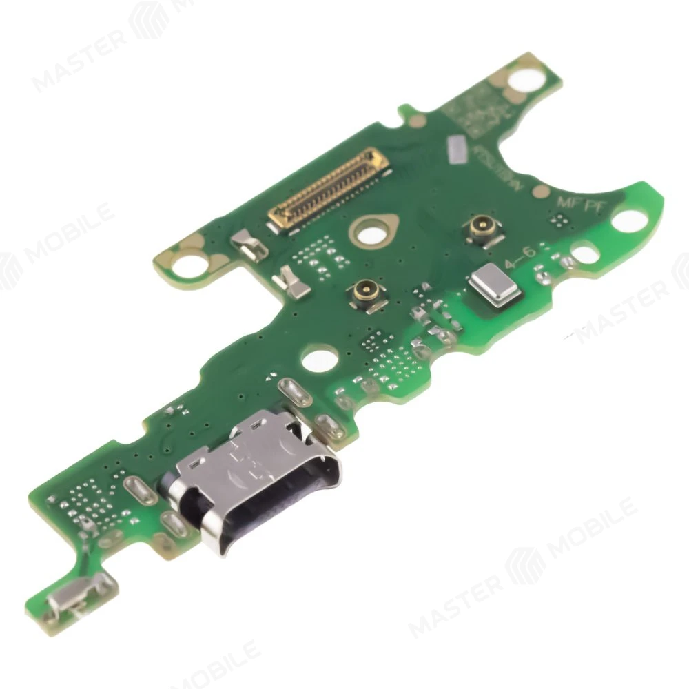 Нижняя плата для Huawei Honor X8a (CRT-LX1) / Honor 90 Lite (CRT-NX1) с комп. + разъем зарядки + микрофон  фото №3