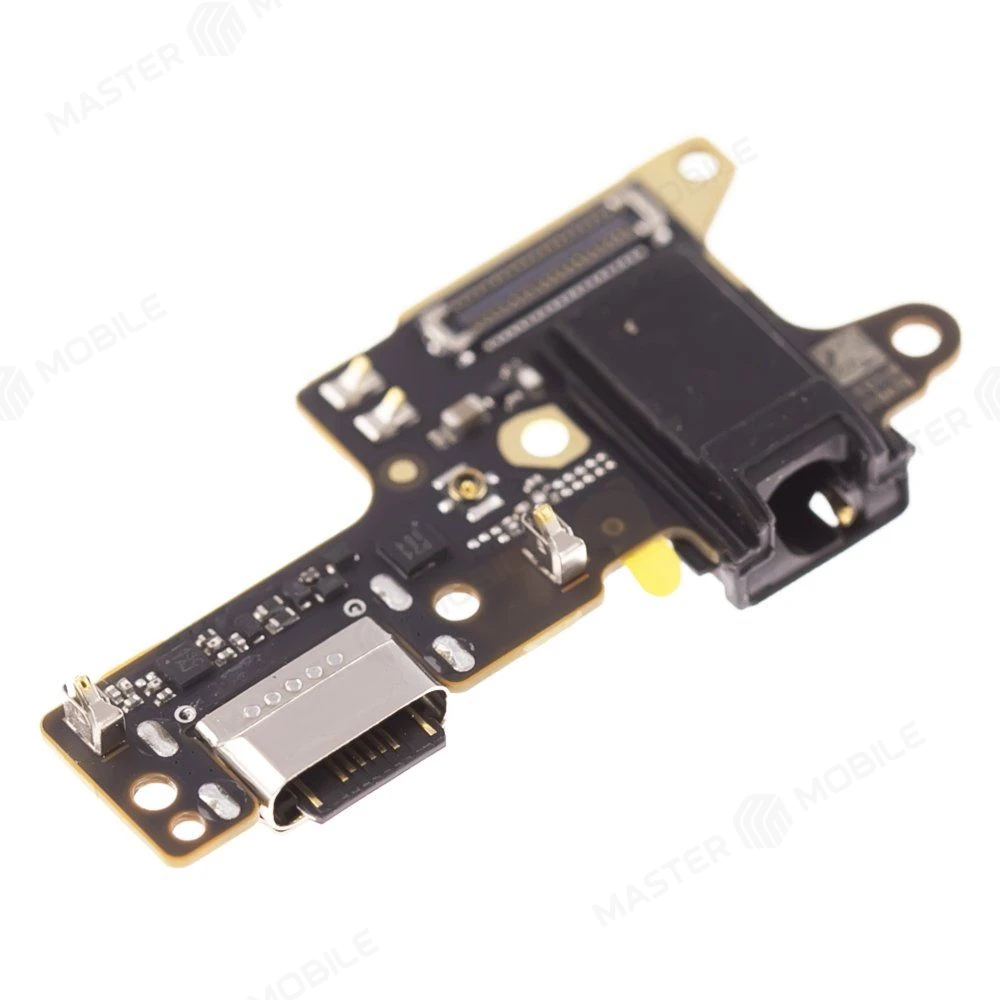 Нижняя плата для Xiaomi Redmi 8 (M1908C3IG) / Redmi 8A (M1908C3KG) с комп. + разъем зарядки + разъем гарнитуры + микрофон (ORIG100)  фото №3