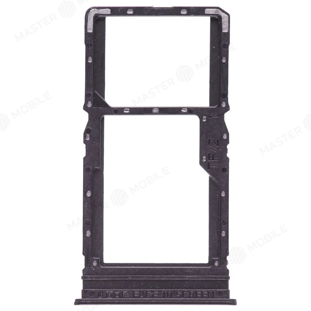 Держатель сим-карты для Xiaomi Poco M6 4G (2404APC5FG) (черный)  фото №1