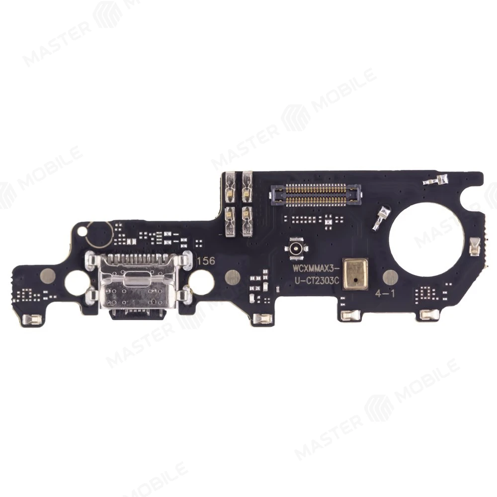 Нижняя плата для Xiaomi Mi Max 3 (M1804E4A) с комп. + разъем зарядки + микрофон  фото №1