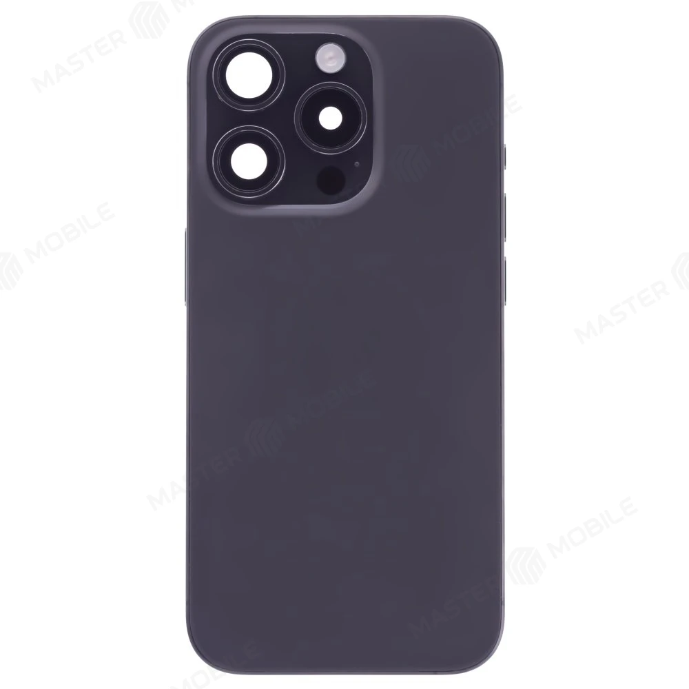 Корпус для Apple iPhone 15 Pro (черный) (в сборе) (с разбора) (ORIG100) (возможен дефект ЛКП) фото №1